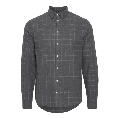 Abbildung von Casual Friday Anton LS BU Hemd, Herren, Größe: XXL, Pewter mix