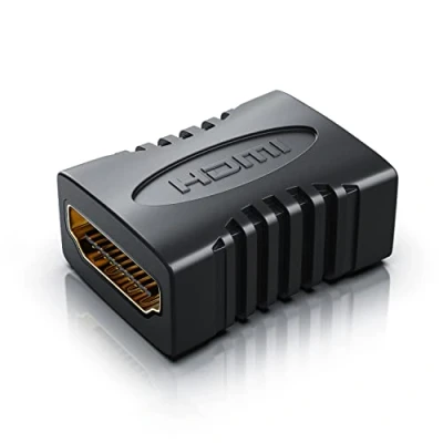 Abbildung von CSL HDMI auf Kupplung HQ Buchse Adapter Verlängerung High Speed vergoldete Kontakte 1080p Full HD