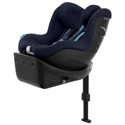 Abbildung von CYBEX Gold Kinder Autositz Sirona Gi i Size Plus inkl. Base, Ab ca. 3 Monaten bis 4 Jahre (Ab Geburt mit Neugeboreneneinlage), Max. 20 kg, 61 105 cm 40 Ocean Blue