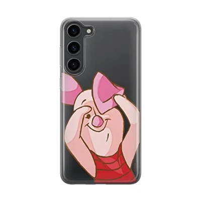 Abbildung von ERT Group Handyhülle für Samsung S23 Original und offiziell Lizenziertes Disney Muster Winnie The Pooh &amp; Friends 034 optimal an die Form des Handy angepasst, teilweise transparent
