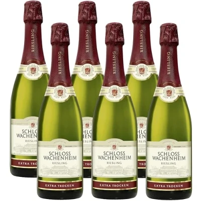 Abbildung von Schloss Wachenheim Riesling Sekt extra trocken (6 x 0,75 l)