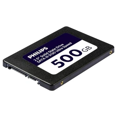 Abbildung von Philips Interne SSD 2.5&quot; SATA III 500 GB S130 Ultra Speed, Lesegeschwindigkeit bis zu 550 MB/s