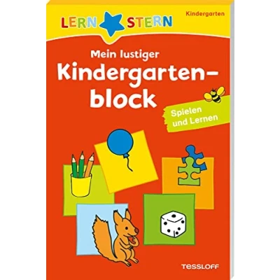 Abbildung von LERNSTERN Mein lustiger Kindergartenblock Spielen und Lernen: lernen ab 3 Jahren