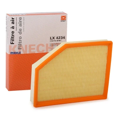 Abbildung von MAHLE ORIGINAL LX 4234 Luftfilter 51,0 232 297,0 Filtereinsatz VOLVO: V40 Schrägheck