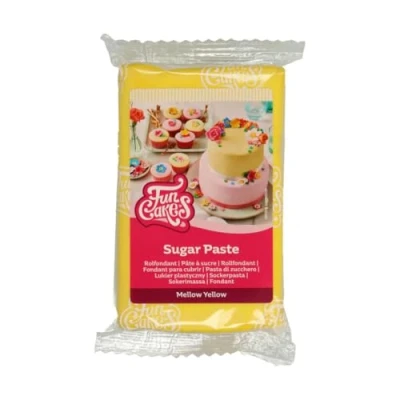 Abbildung von FunCakes Gelbe Zuckerpaste, 250 Gr