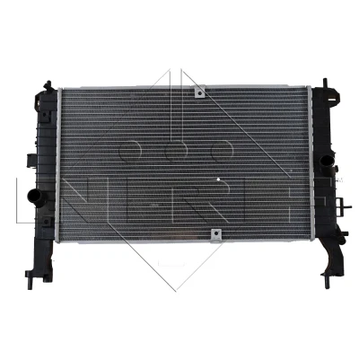 Abbildung von NRF 53475 Kühler, Motorkühlung Aluminium 600 358 32 Kühlrippen gelötet OPEL: Meriva A kfzteile, kfzteile24, bandel online, bandel, atp autoteile,