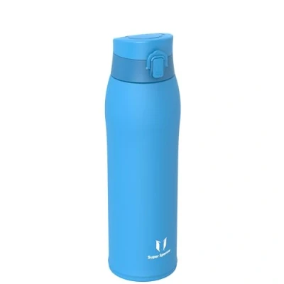 Abbildung von Super Sparrow Trinkflasche Edelstahl Thermobecher 950ml BPA Frei Thermosflasche, Auslaufsicher Kaffeebecher Thermo Enthält 2 Deckel Strohhalmdeckel und Sportdeckel