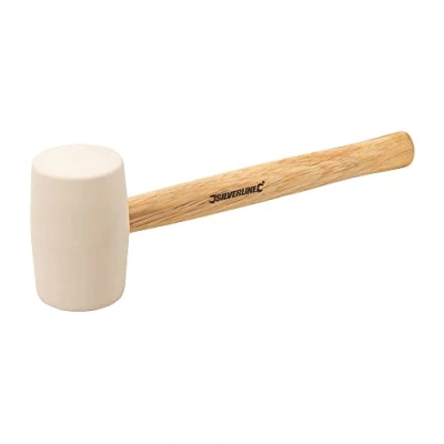 Abbildung von Silverline Gummihammer, weiß 16 oz (454 g) (633608)