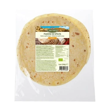 Abbildung von Bioidea Dinkelspelz Piadine Wrap, 4 Stück, Units