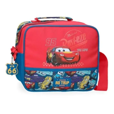 Abbildung von Disney Joumma Bags, Cars RD Trip, Federmäppchen für die Schule, Kulturbeutel Kinder, aus Polyester., rot,
