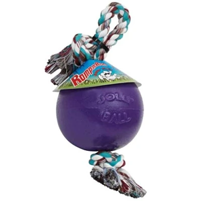 Abbildung von Horsemens Pride Inc. Jolly Haustiere Romp N Roll Ball 8&quot; Purple Clear, Unisex, HMP0670