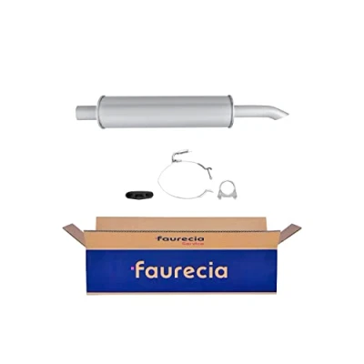 Abbildung von HELLA 8LD 366 030 631 Endschalldämpfer hinten mit Anbauteilen OPEL: Kadett E CC, Cabrio