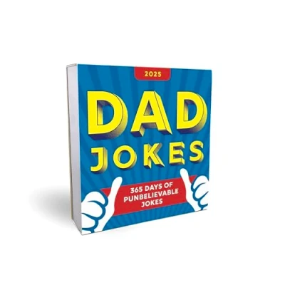 Abbildung von 2025 Dad Jokes Boxed Calendar: 365 Days of Punbelievable (World&#039;s Best Collection)