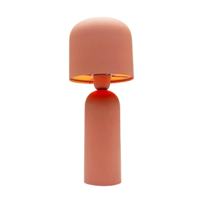 Abbildung von Kare Design Tischlampe Maya Rot, Metall, Skandinavisch, Moderne Tischleuchte, Schreibtischlampe, Büro, Wohnzimmer, Schlafzimmer, Office, keine Leuchtmittel inklusive, 39x15.5x15.5 (HxBxT)