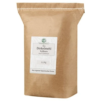 Abbildung von Chiemgaukorn Bio Dinkelmehl Vollkorn 2,5 kg, Urdinkel