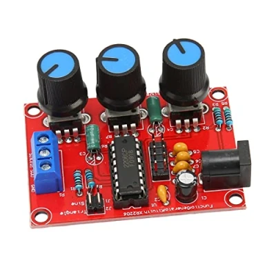 Abbildung von XR2206 Funktionssignalgenerator Ausgang 1Hz 1MHz Sinus Quadrat Dreieck Signalgenerator DIY Kit Hohe Auflösung für Verschiedene Arten von Generatoren