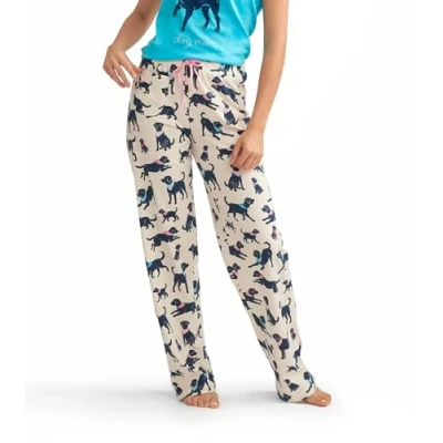 Abbildung von Hatley Damen Jersey Pyjamahose, Bandana Labs Wo, 36