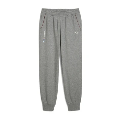 Abbildung von Puma BMW M Motorsport ESS+ Fleece Hose Herren Mit Plain Medium Gray Heather