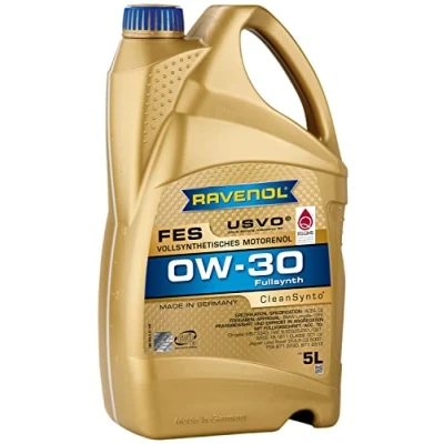 Abbildung von Ravenol FES 0W 30 5l Motoröl 1111146 005 01 999 BMW: X1, 5 GT, Touring, HYUNDAI: i20 II Schrägheck, i30 Tucson