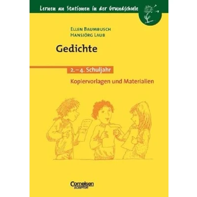 Abbildung von Lernen an Stationen in der Grundschule Bisherige Ausgabe: Grundschule, Kopiervorlagen und Materialien, Gedichte, neue Rechtschreibung
