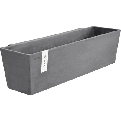Abbildung von Ecopots Manhattan 55 cm grau Hängender Blumen /Pflanzkasten