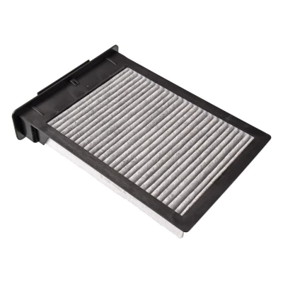 Abbildung von FEBI BILSTEIN 183847 Innenraumfilter Aktivkohlefilter 225 163,5 44 TOYOTA: Aygo, CITROËN: C1 I, PEUGEOT: 107 Schrägheck