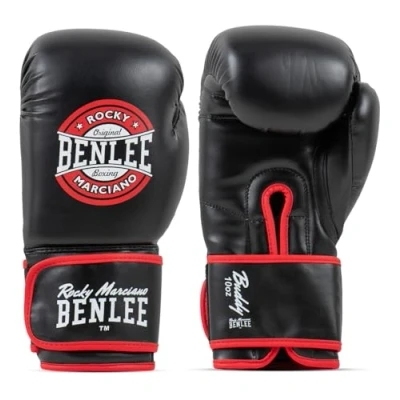 Abbildung von BENLEE Boxhandschuhe aus Kunstleder BUDDY 14 oz, Black/Red/White