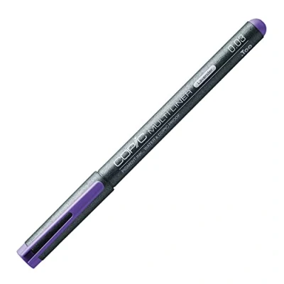 Abbildung von COPIC Multiliner 0,03 mm, Lavender, Fineliner mit einer feinen Spitze und wasserbeständiger Pigmenttinte