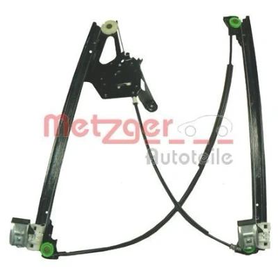 Abbildung von Metzger Fensterheber vorne links elektrisch ohne Elektromotor mit Komfortfunktion 2160143 FORD: Galaxy Mk1 MPV, VOLKSWAGEN: Sharan I, SEAT: Alhambra I