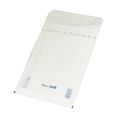 Abbildung von Selbstklebende Briefumschläge Mit Luftpolsterfolie OFFICE PRODUCTS HK E15 220x265mm/240x275mm 10 St Weiß / Typ Luftpolsterfolie/Art HK/Farbe Weiß/Format