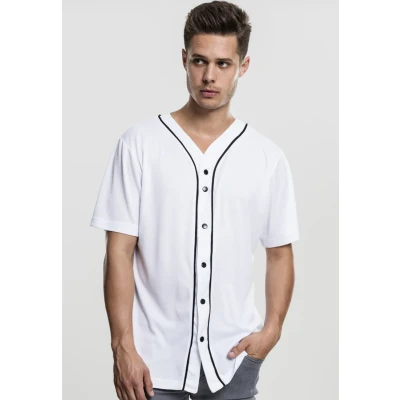 Abbildung von Urban Classics Baseball Hemd, Herren, Größe: Small, White