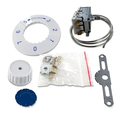 Abbildung von DL pro Thermostat passend für Liebherr Kühlschrank 6151086 wie Ranco K59 H1300 ersetzt L1287 auch Miele Privileg AEG Juno