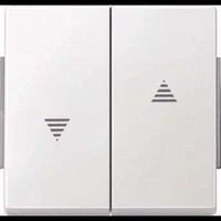 Abbildung von Merten 1325923 343419 Wippe für Rollladenschalter und taster, polarweiß, AQUADESIGN
