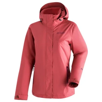 Abbildung von Maier Sports Outdoorjacke &quot;Metor Therm Rec W&quot;, Damen Wanderjacke, atmungsaktiv und wasserdicht, wattierte Regenjacke mit Kapuze