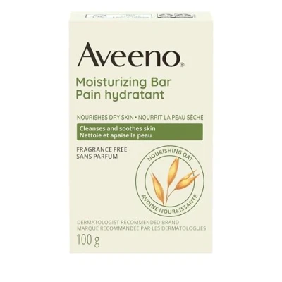 Abbildung von Aveeno Active Naturals Moisturizing Bar for Dry Skin 100g (Lotionen)