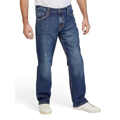Abbildung von MUSTANG Jeans Herren Stretch Big Sur Regular Fit Jeanshose Hose Denim, (34W / 32L, Denim Blue (5000 940))