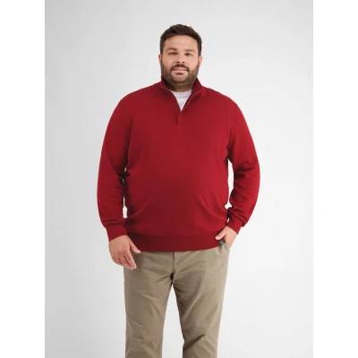 Abbildung von LERROS Strickpullover &quot;LERROS Troyer in Flachstrickqualität&quot;