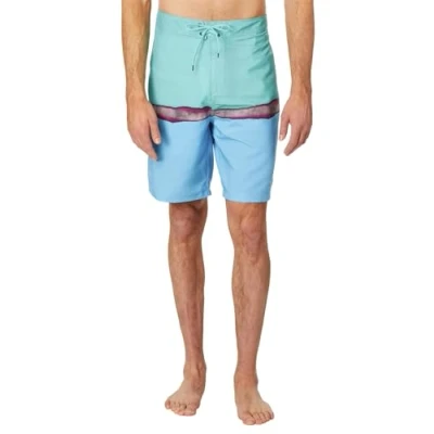 Abbildung von Hurley Herren Phantom ECO 25TH S1 Block Party 18&quot; Boardshorts, Barely Bone, 46