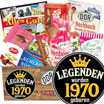 Abbildung von Legenden 1970 ++ Kult Süßigkeiten DDR Geschenke für Ihn