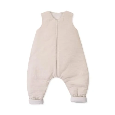 Abbildung von Julius Zöllner Babyschlafsack Schlafsack Jumper gefüttert Musselin sand 80 (1 tlg),