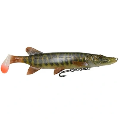 Abbildung von Savage Gear 4D Pike Shad 20cm 65g SS 01 Striped Softbait