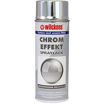 Abbildung von Wilckens Farben Sprühlack Spray 400 ml Chrom Effekt, Effektlack, Me