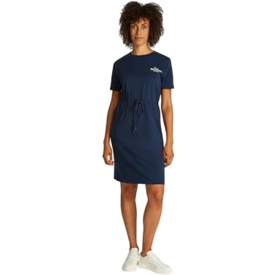 Abbildung von Tommy Hilfiger Jerseykleid, Damen, Größe: 3XL, Dark night navy