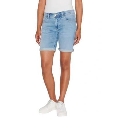 Abbildung von Pepe Jeans SLIM Shorts, Damen, Größe: 29, Blue denim