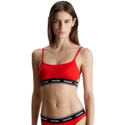 Abbildung von Calvin Klein Swimwear Bandeau Bikini Top BRALETTE RP, mit seitlichen Cut Outs