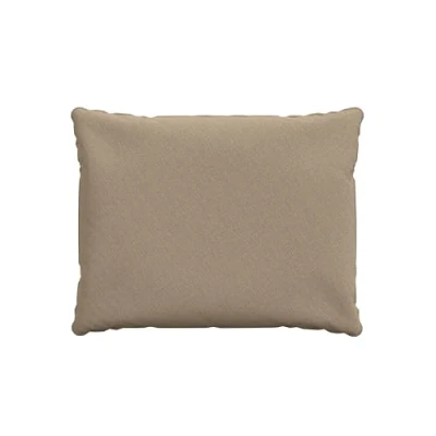 Abbildung von POKAR Rückenkissen Stuhlkissen Rückenlehne für Stuhl Rattanmöbel Gartenmöbel Kissen Outdoor Rückenpolster Lounge Polster 60x40x15 cm, Beige
