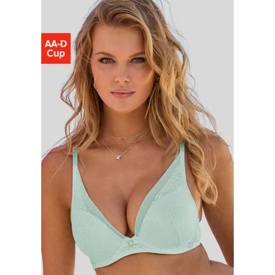 Abbildung von LASCANA Push up BH, mit extra flachen Kanten im High Apex Design, Dessous