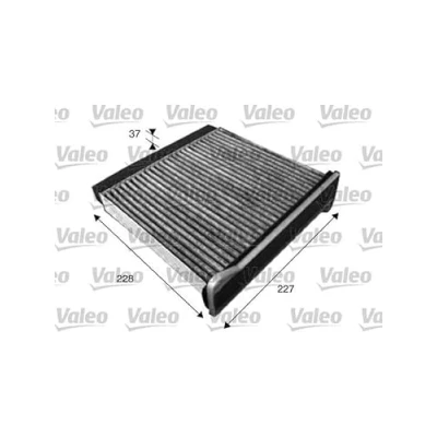 Abbildung von VALEO CLIMFILTER PROTECT 715546 Innenraumfilter Aktivkohlefilter 231 74 MITSUBISHI: Lancer 7 Limousine, Grandis, Outlander I SUV