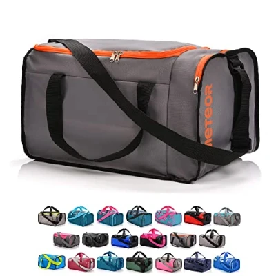Abbildung von meteor Sporttasche Kinder 20 40L Gym Tasche Herren schwimmtasche Reisetasche Urlaubstasche klein Fitnesstasche Damen Riementasche Kindertaschen Schule Taschen turntasche Jungen