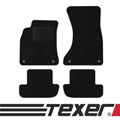 Abbildung von TEXER Textil Fußmatten Passend für Audi A5 Cabrio 8F7 Bj. 2012 2016 Basic
